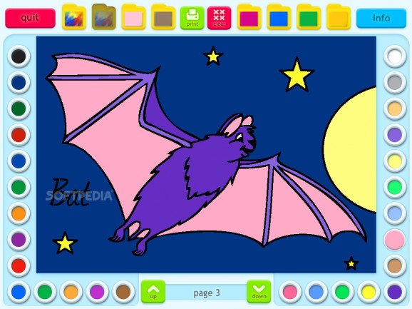 Coloring Book 3: Animals screenshot