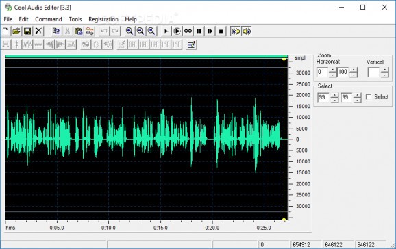 Cool Audio Editor screenshot