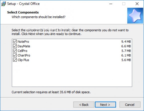 Crystal Office screenshot