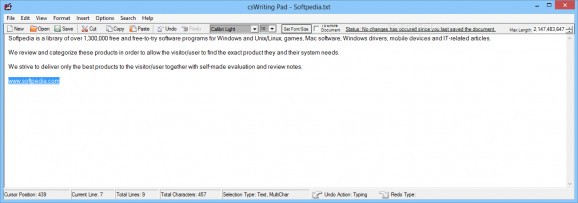 csWriting Pad screenshot