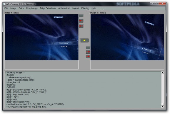 cvPreProcessor screenshot