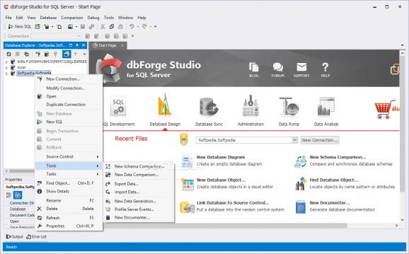 dbForge Studio for SQL Server Standard screenshot