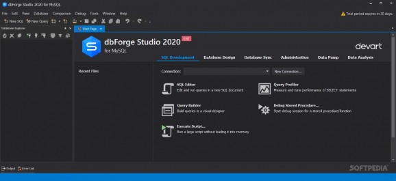 dbForge Studio for MySQL Professional screenshot