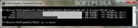 df for Windows screenshot