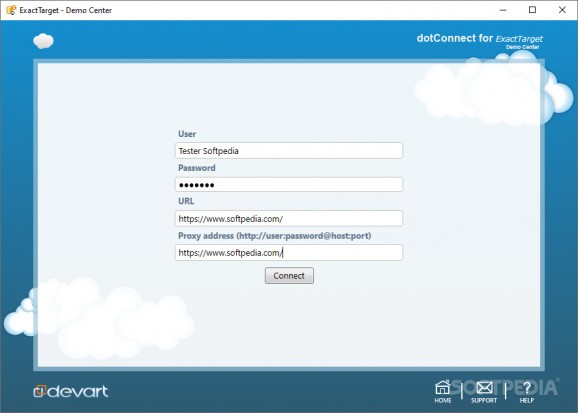 dotConnect for Salesforce Marketing Cloud (ExactTarget) screenshot