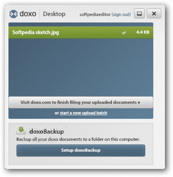 doxo Desktop screenshot