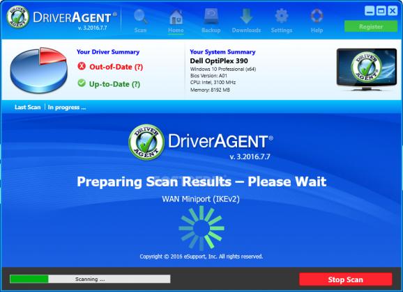 DriverAgent screenshot