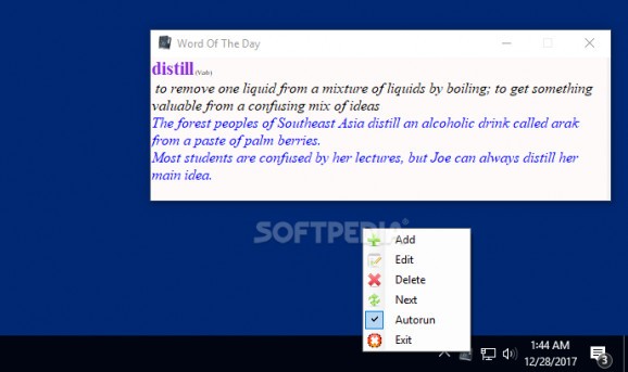 Word Of The Day screenshot