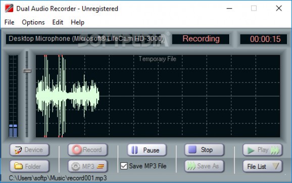 Dual Audio Recorder screenshot