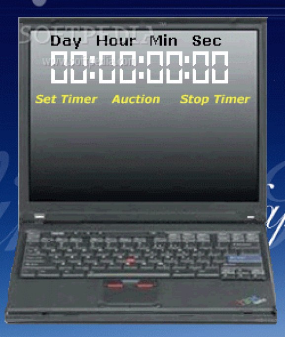 eBay Auction Countdown Timer screenshot