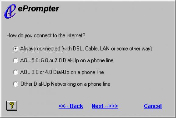 ePrompter screenshot