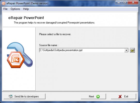 eRepair PowerPoint screenshot