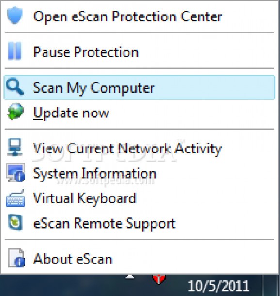 eScan Corporate for Microsoft SBS Standard screenshot