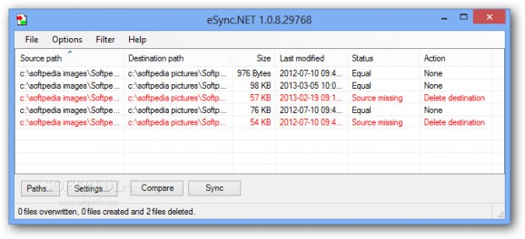 eSync.NET screenshot