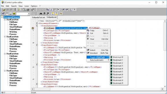 EControl Syntax Editor SDK screenshot