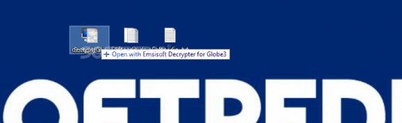 Emsisoft Decrypter for Globe3 screenshot