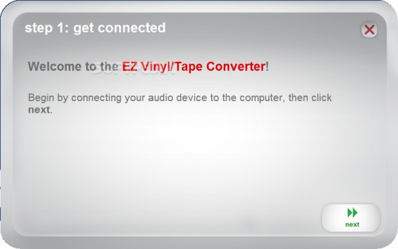 EZ Vinyl/Tape Converter screenshot