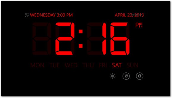 Music Alarm Clock for Windows 8 screenshot