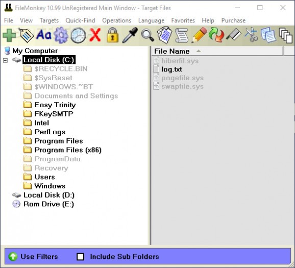 FileMonkey screenshot