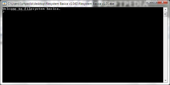 filesystem Basica screenshot