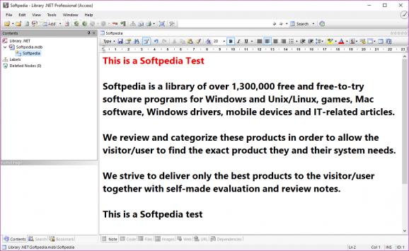 Library .NET Professional (Access) screenshot