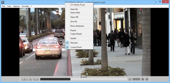 FLV-Media Player screenshot