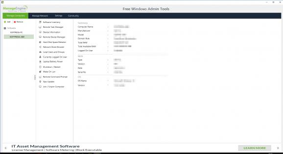 Free Windows Admin Tools screenshot