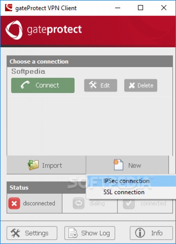 gateProtect VPN Client screenshot