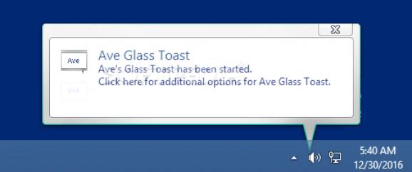 GlassToasts screenshot