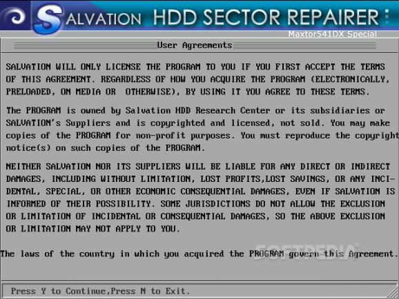 HDD Bad Sectors Repair screenshot