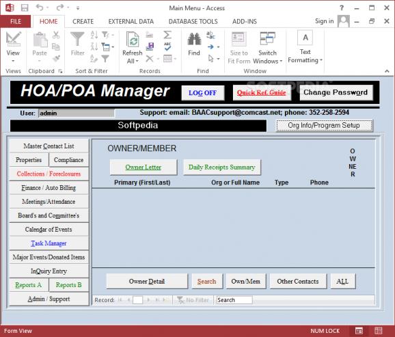 HOA/POA Manager screenshot