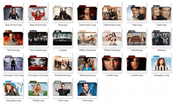 iBibikov's 25 Folder Icon Pack 4 screenshot