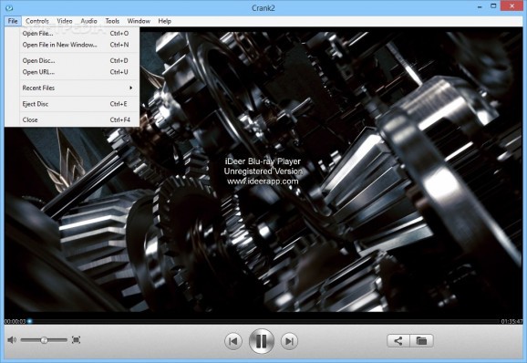 iDeer Blu-ray Player screenshot