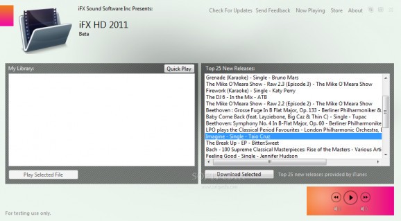 iFX HD 2011 screenshot