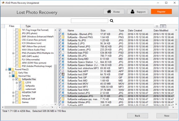 iFinD Photo Recovery screenshot