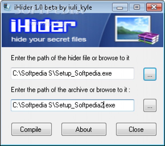 iHider screenshot