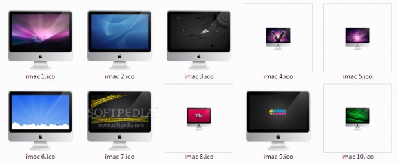 iMac icons screenshot