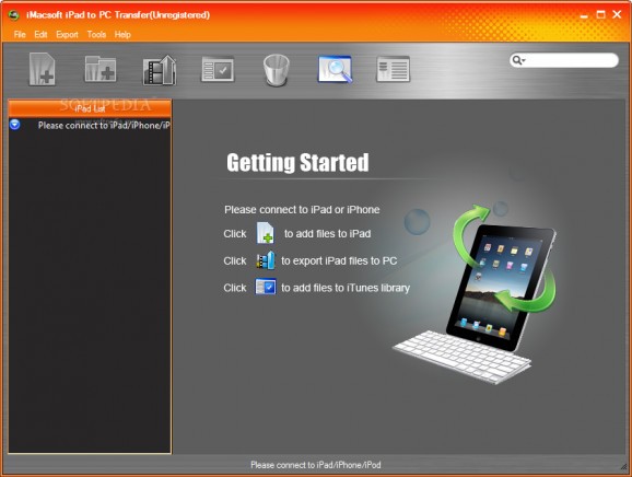 iMacsoft iPad to PC Transfer screenshot