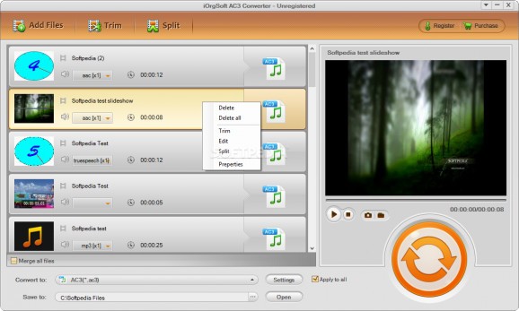iOrgSoft AC3 Converter screenshot
