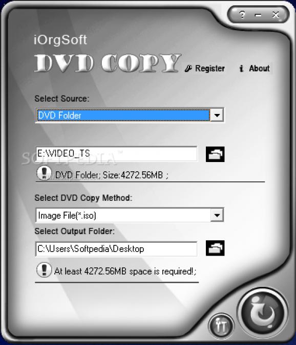 iOrgSoft DVD Copy screenshot