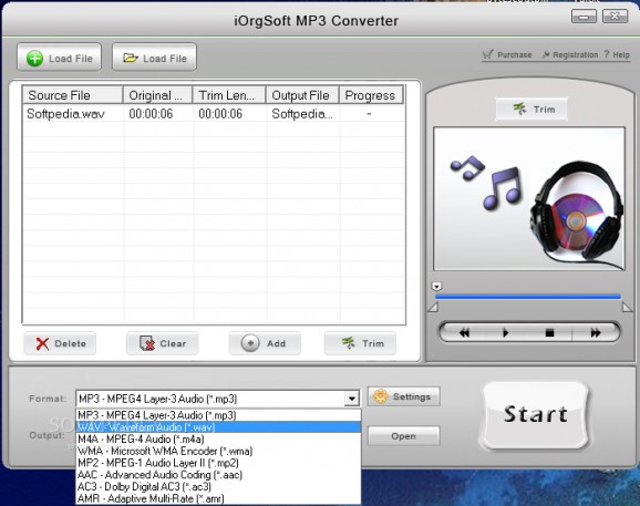 iOrgSoft MP3 Converter screenshot