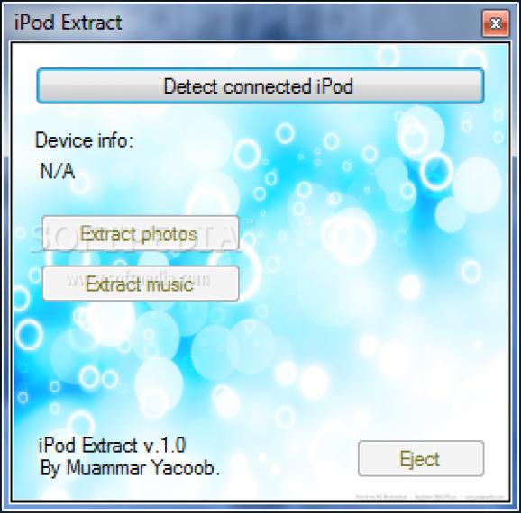 iPod Extract screenshot