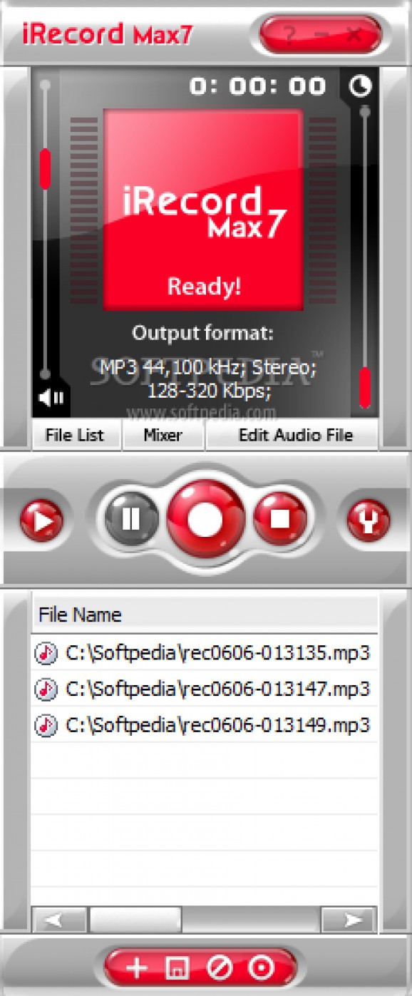 iRecordMax Sound Recorder (previously iRecordMax) screenshot
