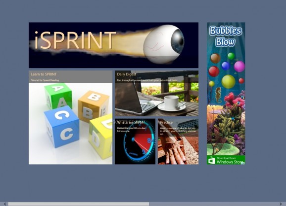 iSPRINT for Windows 8 screenshot