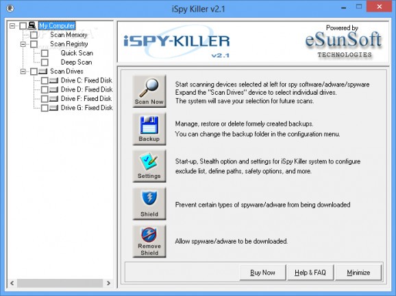 iSpy Killer screenshot
