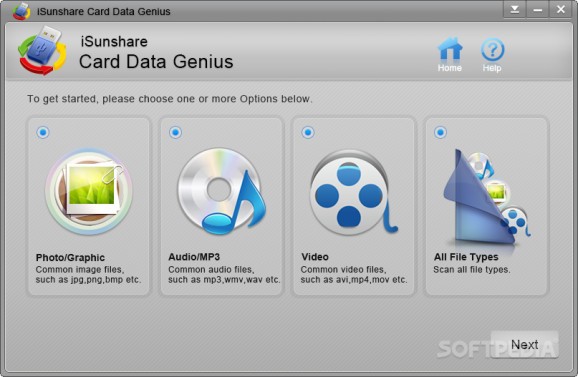 iSunshare Card Data Genius screenshot