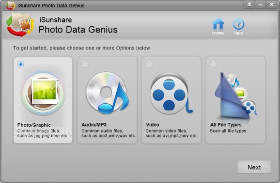 iSunshare Photo Data Genius screenshot
