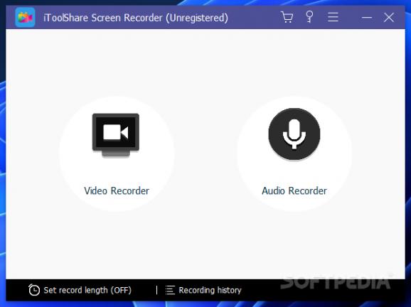 iToolShare Screen Recorder screenshot