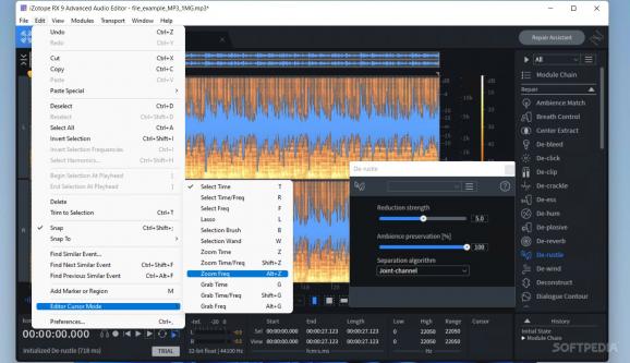 iZotope RX 10 Standard Audio Editor screenshot