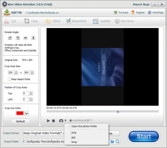 idoo Video Rotation screenshot